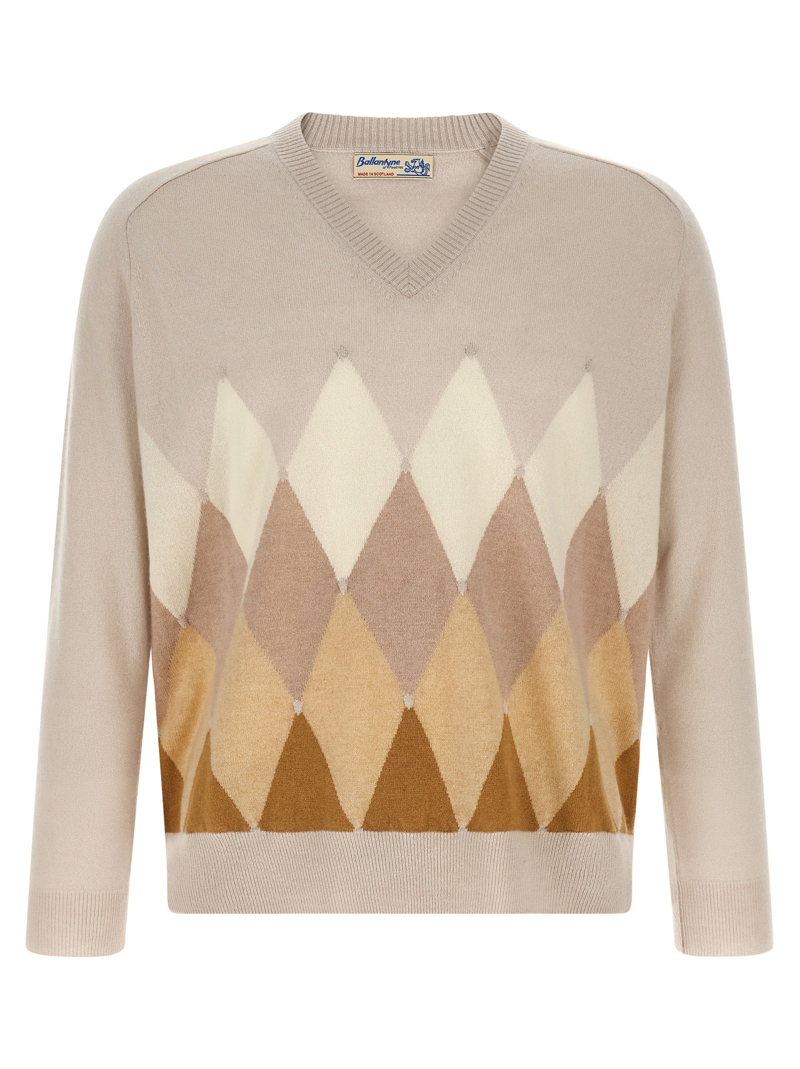 Ballantyne Beige Cashmere Cardigan for Women