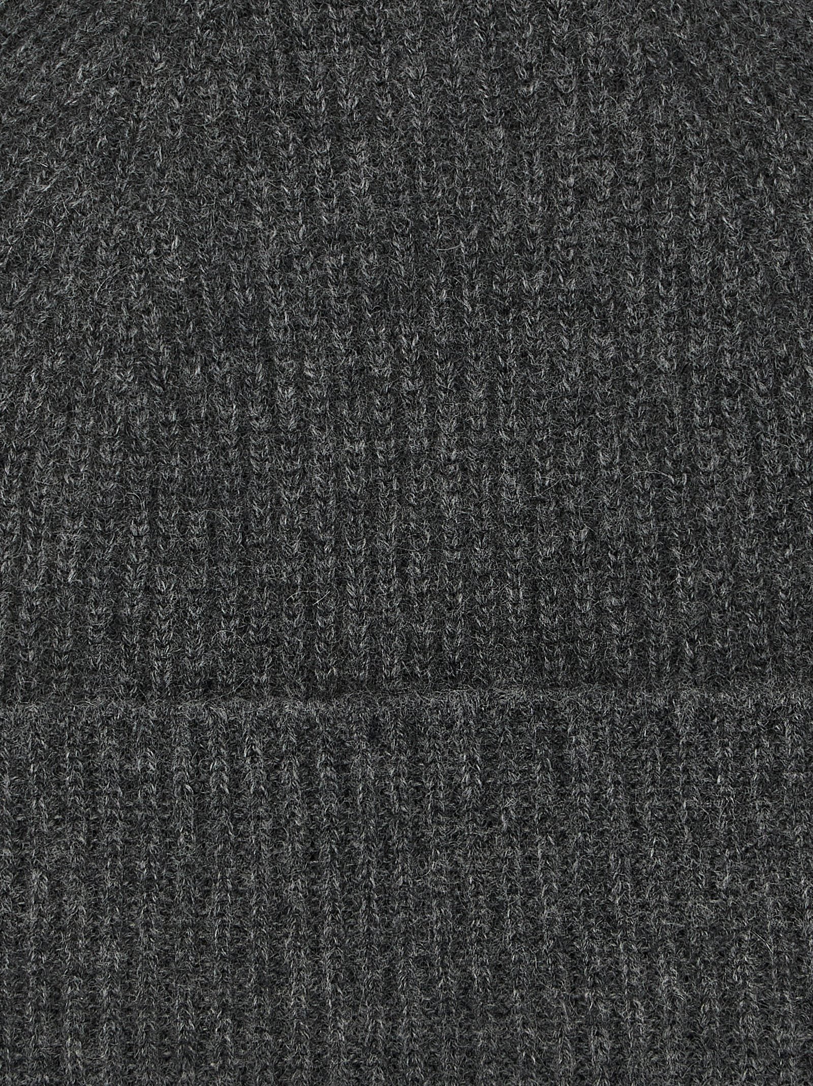 Ballantyne Gray Cashmere Beanie for Men