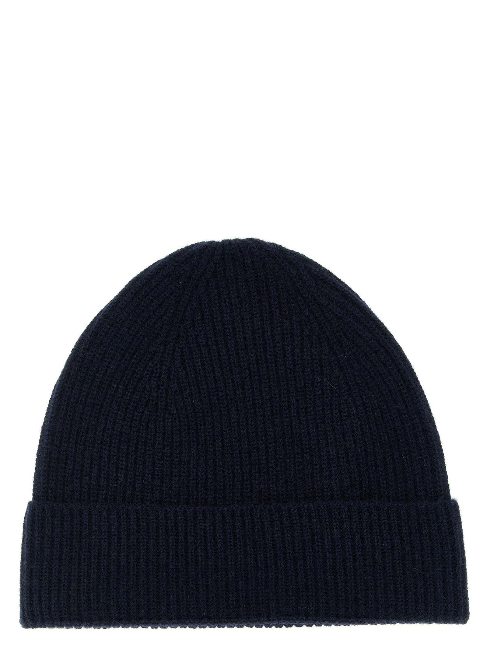 Ballantyne Blue Cashmere Beanie for Men