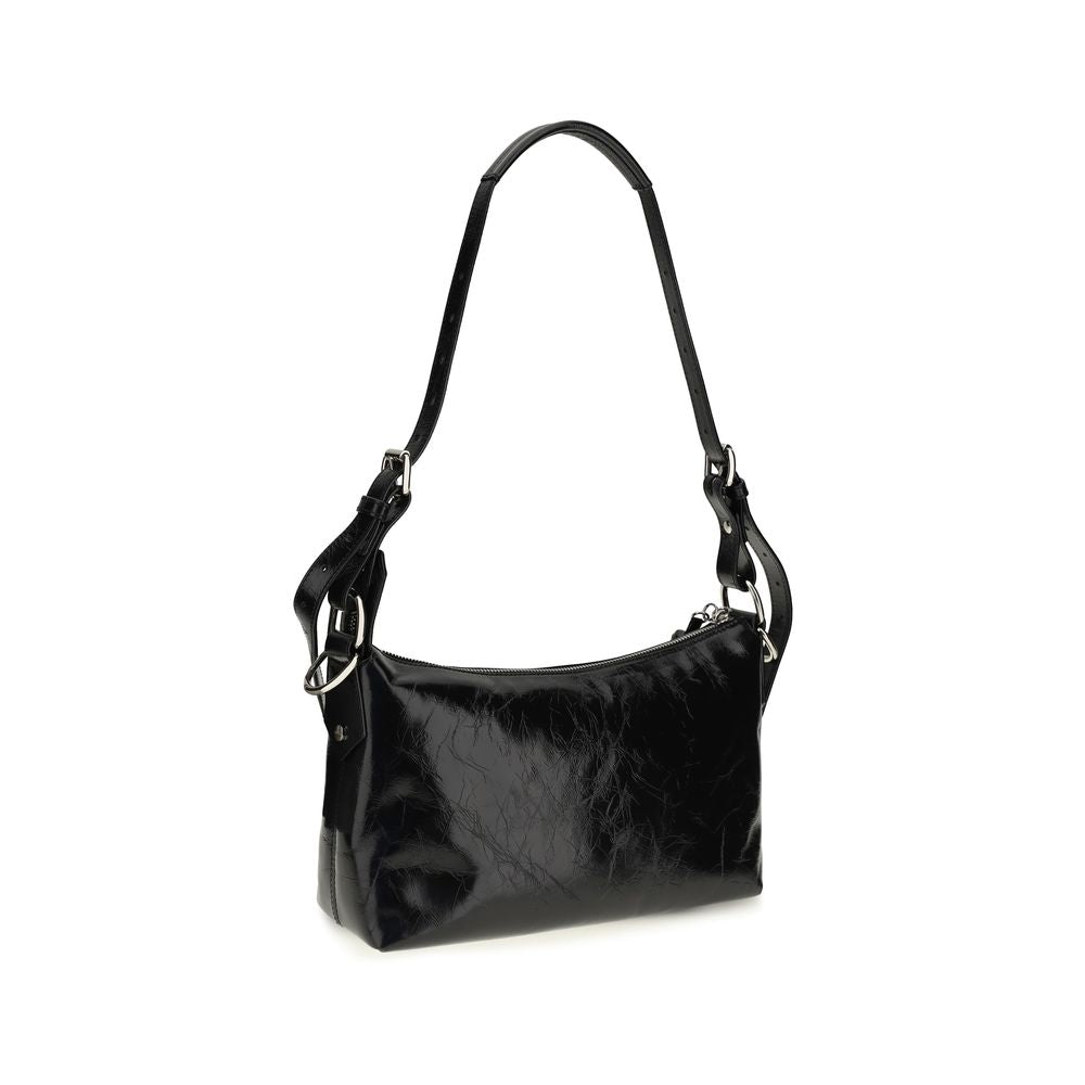 Vivienne Westwood Black Calf Leather Bos Taurus Shoulder Bag for Women
