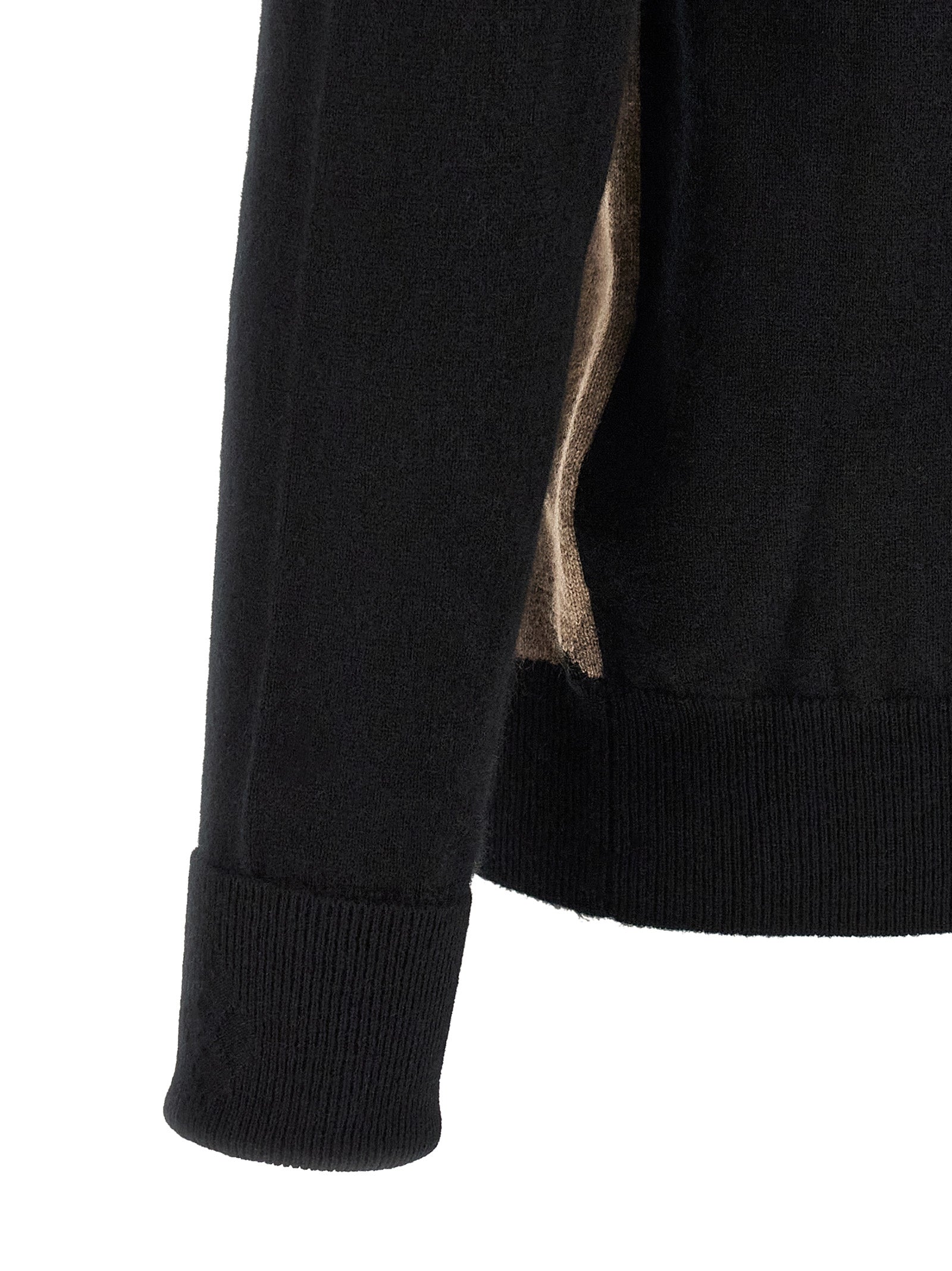 Ballantyne Black Cashmere Cardigan
