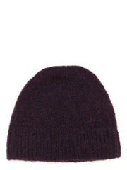 Dries Van Noten Purple Wool Beanie