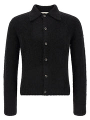 Dries Van Noten Black Wool Cardigan
