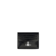 Vivienne Westwood Black Calf Leather Bos Taurus Wallet