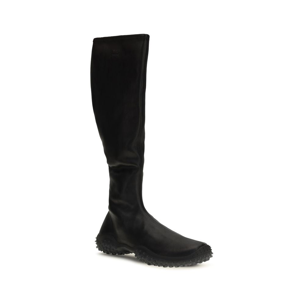 Miu Miu Black Lamb Ovis Aries Ankle Boots for Women