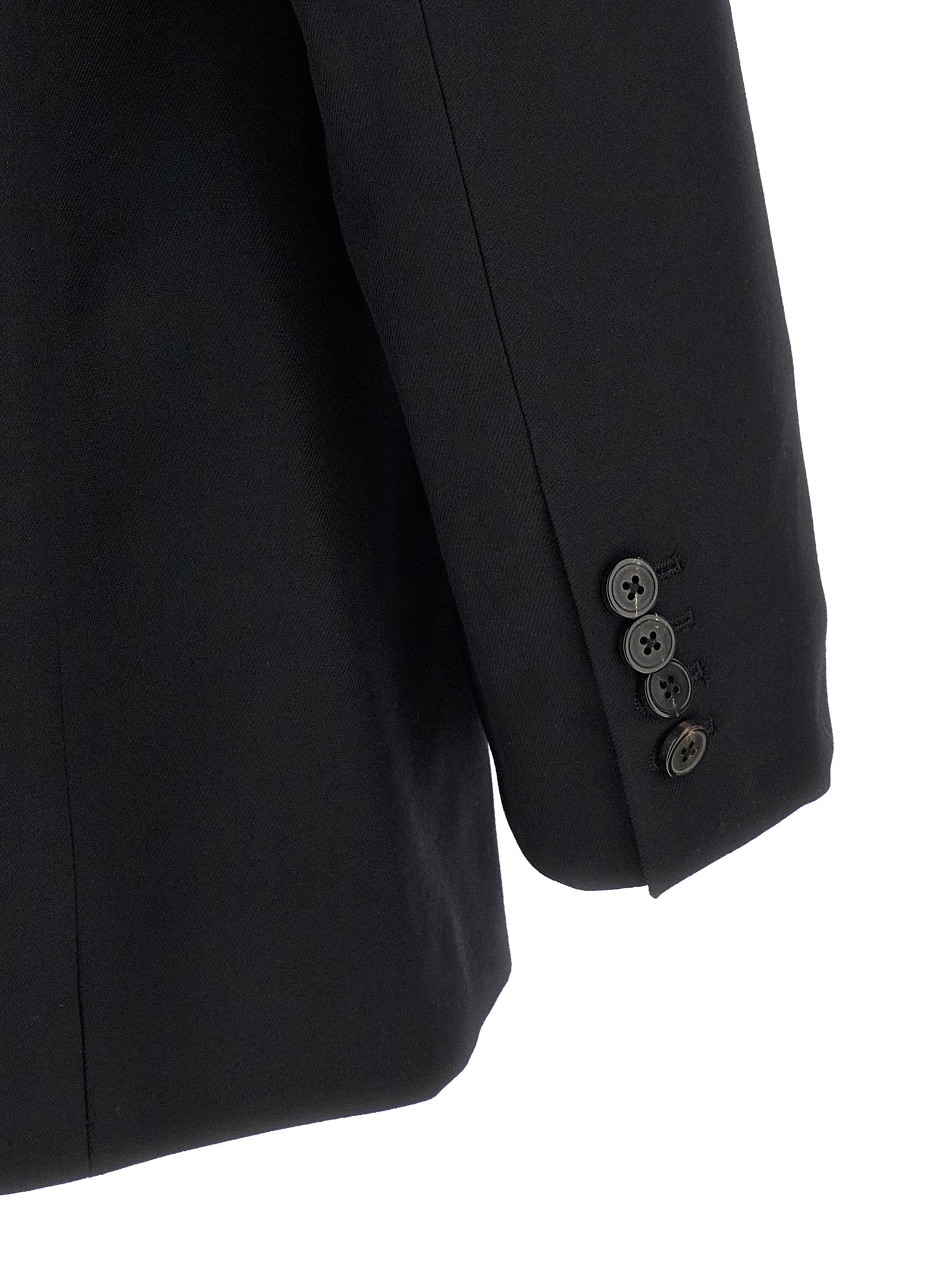 Dries Van Noten Black Wool Blazer
