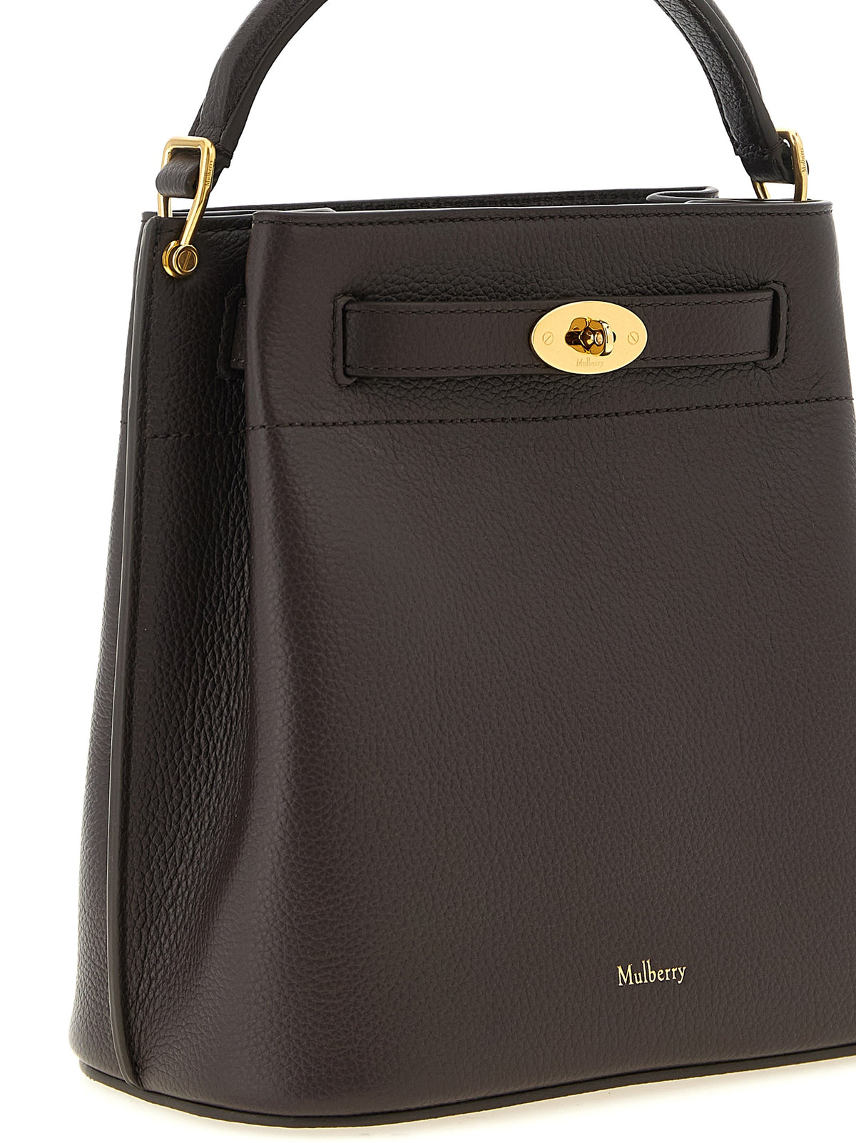 Mulberry Brown Calfskin Handbag for Women