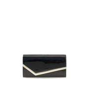 Jimmy Choo Black Calf Leather Bos Taurus Wallet