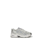 New Balance White Polyamide Athletic Sneakers