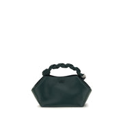 Ganni Bicolor Recycled Leather Handbag