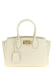 Ferragamo White Calfskin Handbag for Women