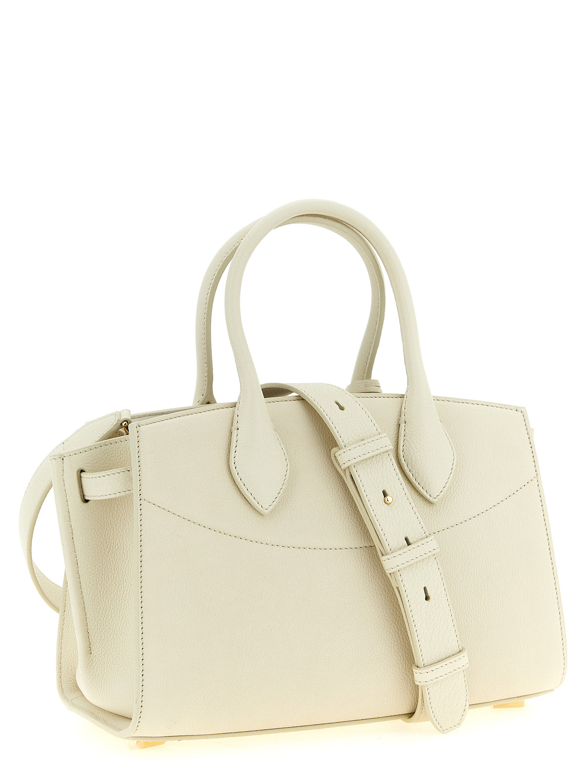 Ferragamo White Calfskin Handbag for Women