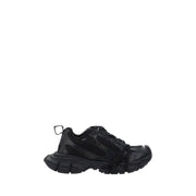 Balenciaga Black Polyurethane Chunky Sneakers