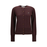 Vivienne Westwood Purple Wool Oves Aries Cardigan