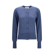 Vivienne Westwood Blue Wool Oves Aries Cardigan