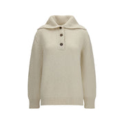 Malo Beige Cashmere Sweatshirt
