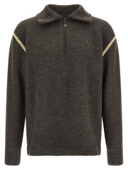 Maison Margiela Gray Wool Cardigan
