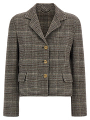 Ermanno Scervino Multicolor Virgin Wool Blazer