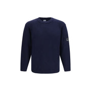 C.P. Company Blue Wool Oves Aries Sweatshirt