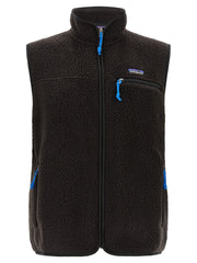 PATAGONIA Black Polyester Sleeveless Jacket