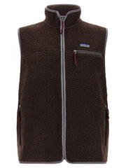 PATAGONIA Brown Polyester Sleeveless Jacket