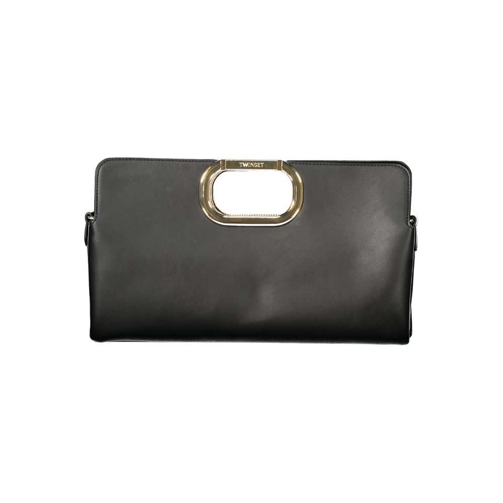 Twinset Black Polyurethane Women's Bag