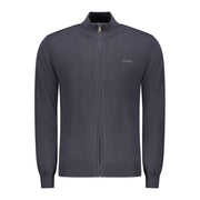 Guess Jeans Blue Wool Cardigan