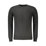 Guess Jeans Black Wool Sweatshirt