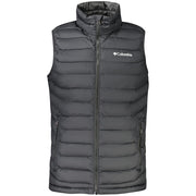 Columbia Black Polyester Sleeveless Jacket