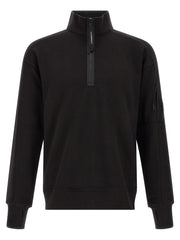 C.P. Company Black Cotton Sweatshirt