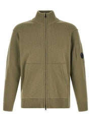 C.P. Company Bicolor Wool Cardigan