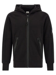 C.P. Company Black Cotton Sweatshirt