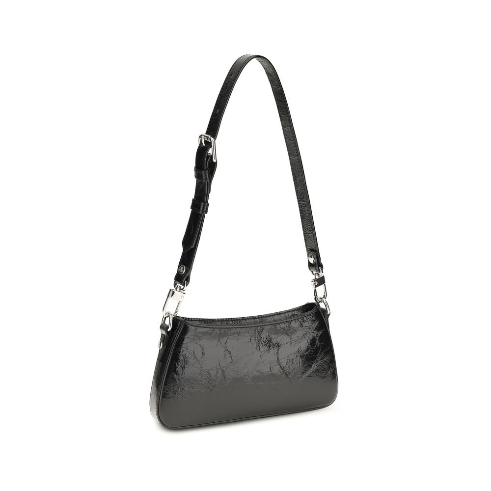 Vivienne Westwood Black Calf Leather Bos Taurus Shoulder Bag for Women
