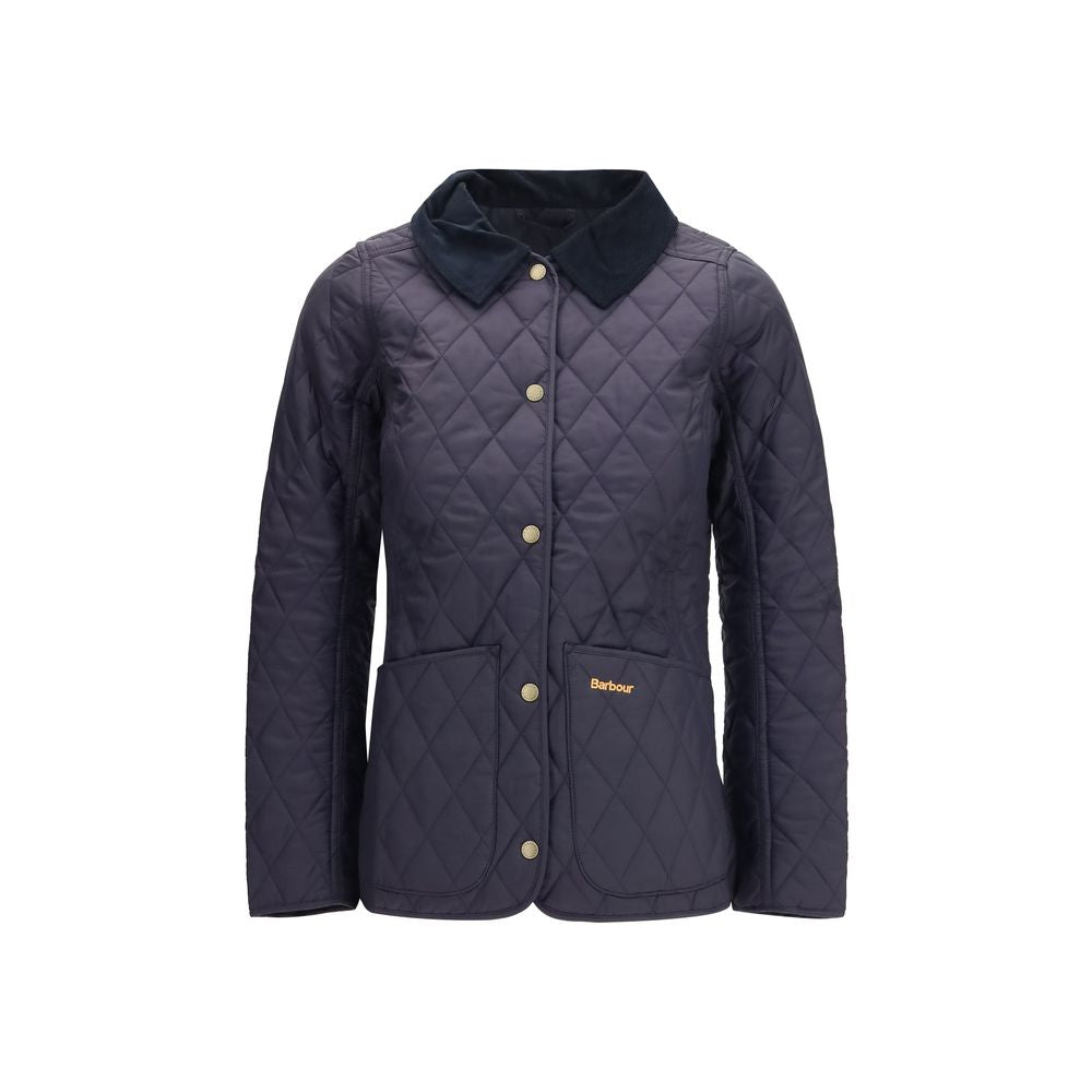 Barbour Blue Polyamide Full-Length Jacket for Men