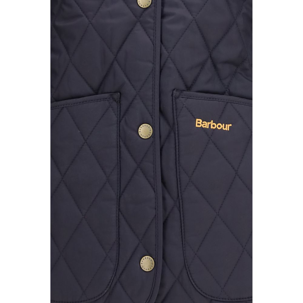 Barbour Blue Polyamide Full-Length Jacket for Men