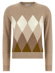 Ballantyne Beige Cashmere Cardigan