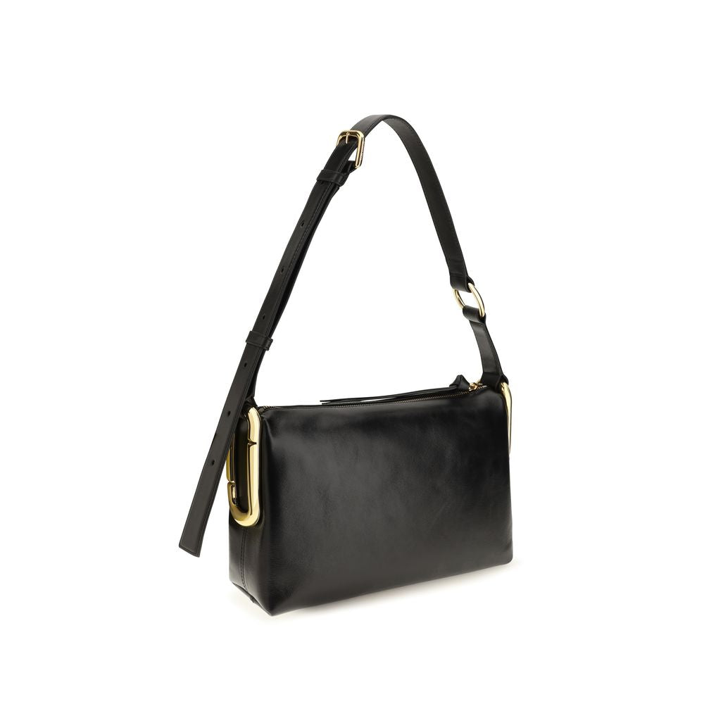 Marc Jacobs Black Calf Leather Bos Taurus Shoulder Bag for Women