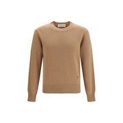 Ami Paris Brown Cashmere Sweatshirt