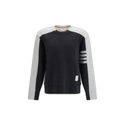 Thom Browne Gray Cotton Sweatshirt