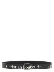 Christian Louboutin Black Calfskin Regular Belt