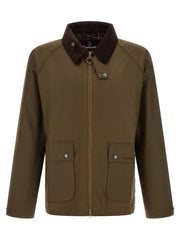 Barbour Brown Cotton Full-Length Jacket