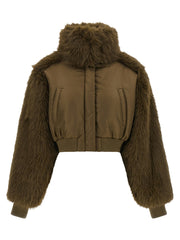 PINKO Bicolor Polyester Bomber