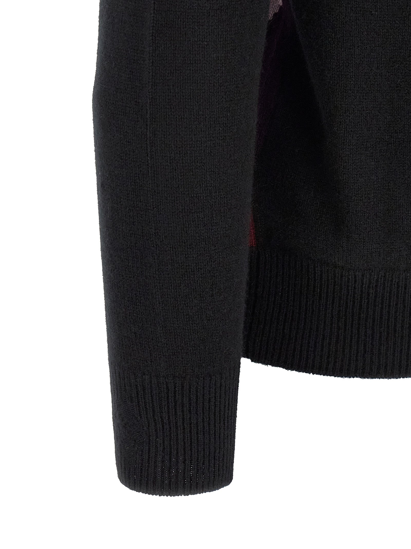 Ballantyne Black Cashmere Cardigan