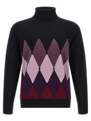 Ballantyne Black Cashmere Cardigan