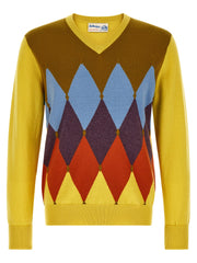Ballantyne Multicolor Cashmere Cardigan