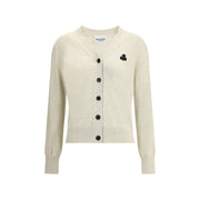 Isabel Marant Étoile White Cotton Cardigan