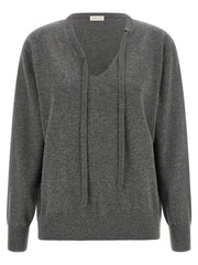Dries Van Noten Gray Cashmere Cardigan