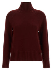 'S Max Mara Bordeaux Wool Cardigan