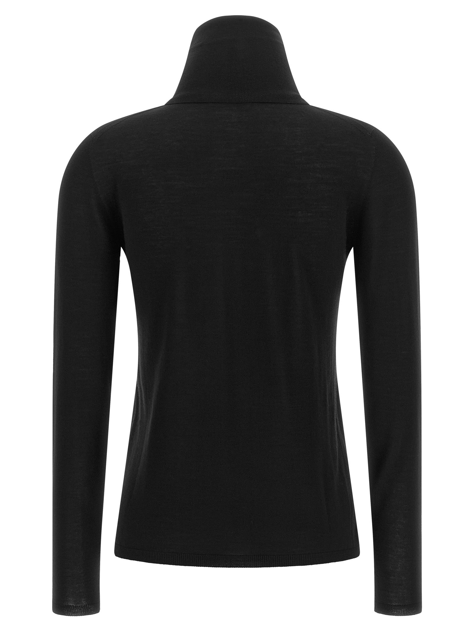 Max Mara Black Virgin Wool Cardigan for Women