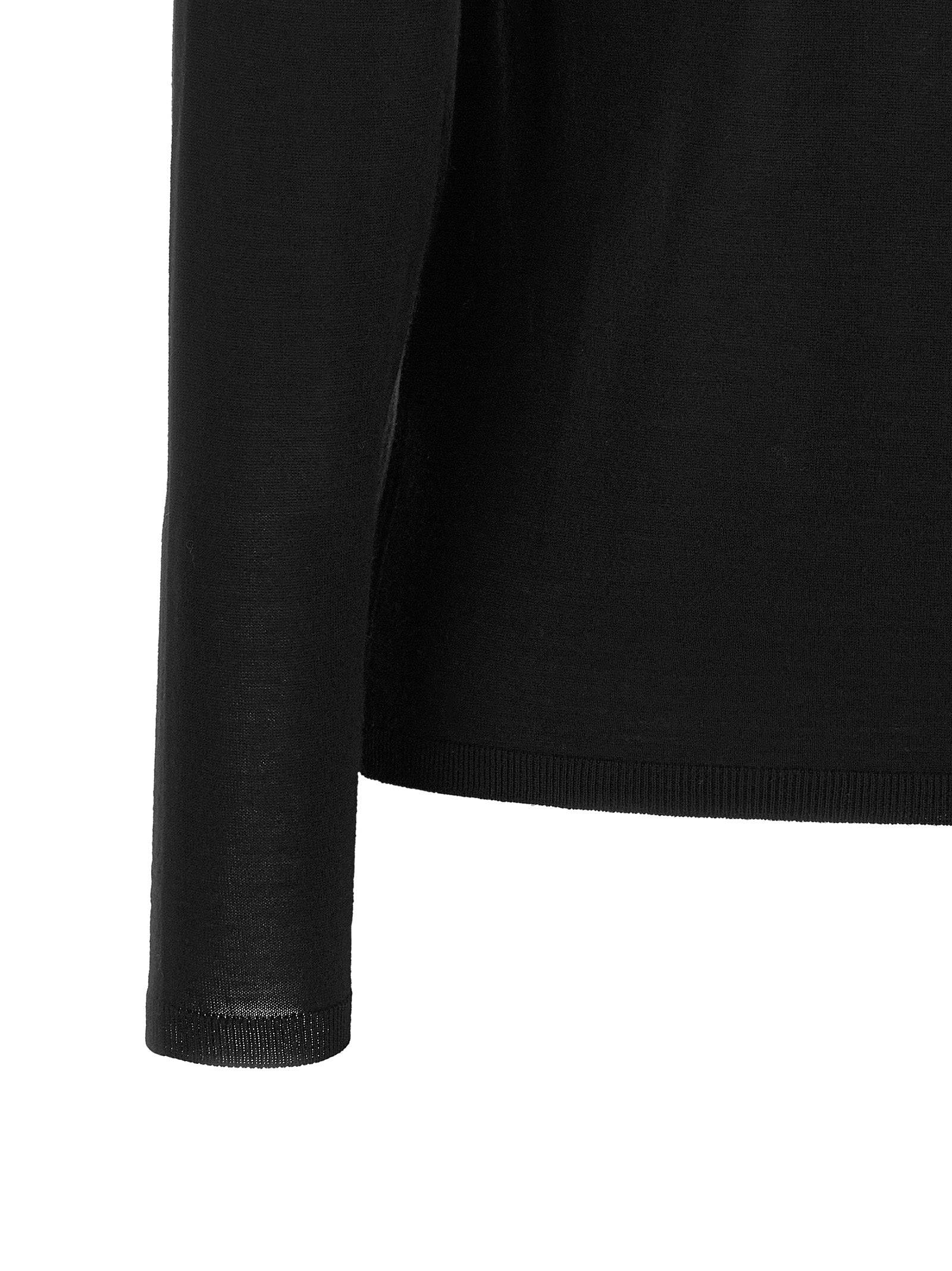Max Mara Black Virgin Wool Cardigan for Women